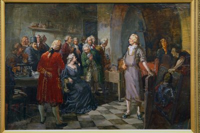 Rusya İmparatoriçesi Elizabeth M.Lomonosov