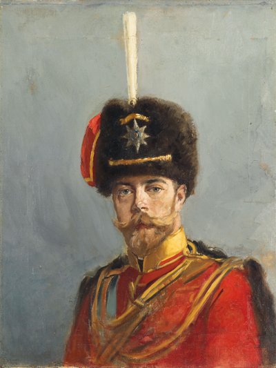 Muhafız Hussar Alayı Komutanı İmparator II. Nicholas