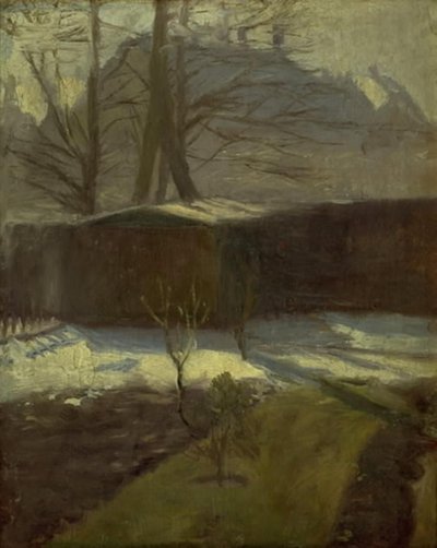 Kışın Bir Bahçe, Helenevej. Kopenhag by Alexander Wilde