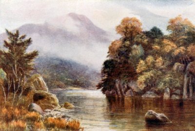 Muckross Gölü, Killarney (renkli lito) by Alexander Williams