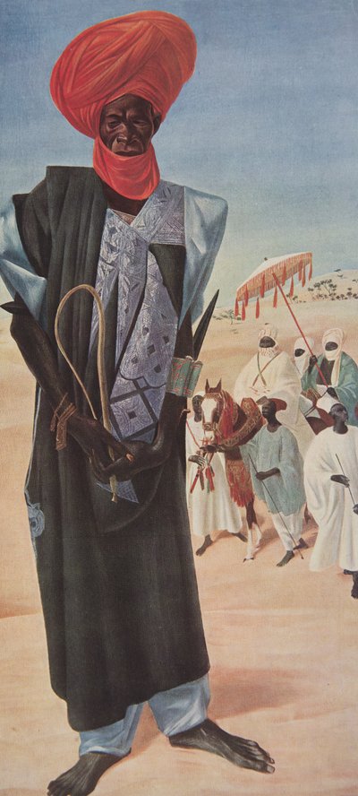 Afrika Çizimleri ve Tablolarından Nijer
