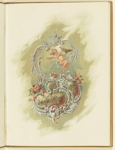 Marius Petipa ve Riccardo Drigo tarafından La Perle bale programı, 1896. by Alexander von Hohen