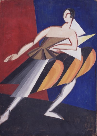 Kostüm tasarımı, 1920 by Alexandra Alexandrowna Exter