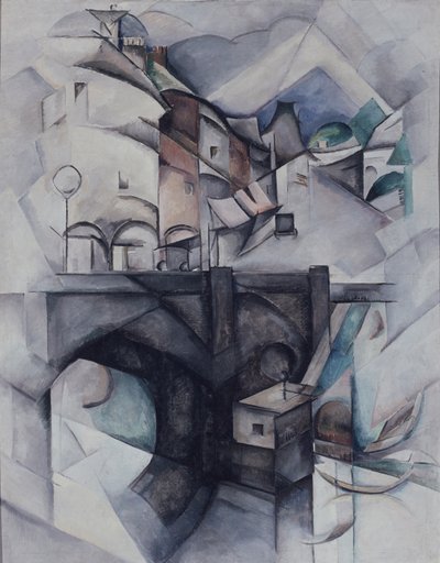 Köprü. Sevr, 1912 by Alexandra Alexandrowna Exter