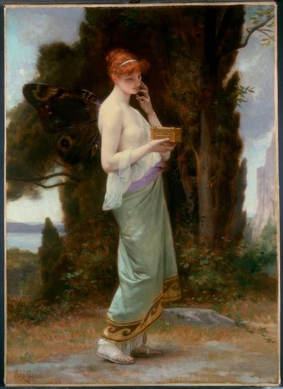 A. Cabanel, Psyche ile Proserpina / Gem., 1881 by Alexandre Cabanel