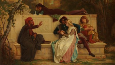 Floransalı Şair, 1861. by Alexandre Cabanel