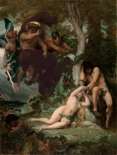 Kayıp Cennet, 1867 by Alexandre Cabanel