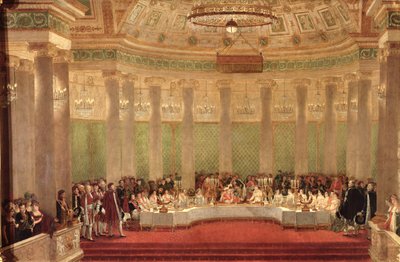 Napolyon Bonapart (1769-1821) ve Marie-Louise de Habsbourg-Lorraine (1791-1847) 1810 Evlilik Şöleni by Alexandre Dufay