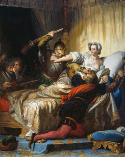Aziz Bartholomew gecesi katliam (24 Ağustos) by Alexandre Evariste Fragonard