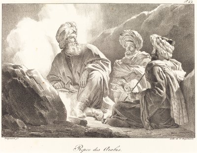 Arapların geri kalanı by Alexandre Evariste Fragonard