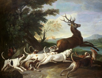 Geyik Avı, 1718 by Alexandre Francois Desportes