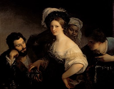 Genç Fahişe, 1821 by Alexandre Francois Xavier Sigalon