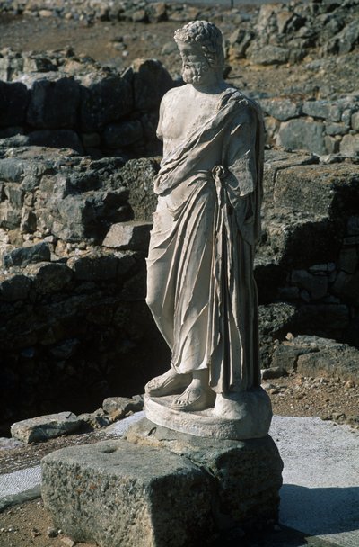İspanya, Katalonya, La Escala, Yunan Ampurias, Asklepios Heykeli by Nicolas Toussaint Charlet