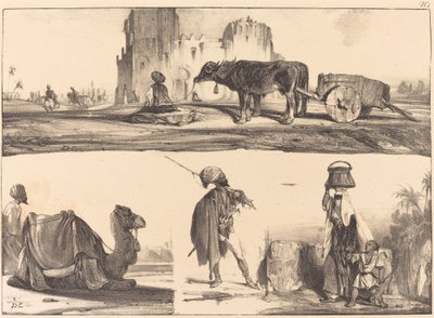 oryantal vinyetler by Alexandre Gabriel Decamps