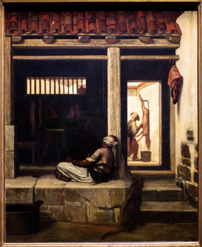 Türk Kasabı by Alexandre Gabriel Decamps