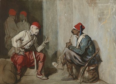 Türk Muhafızları by Alexandre Gabriel Decamps