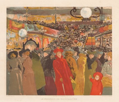 Süslü Eşya Mağazası, 1902. by Alexandre Lunois