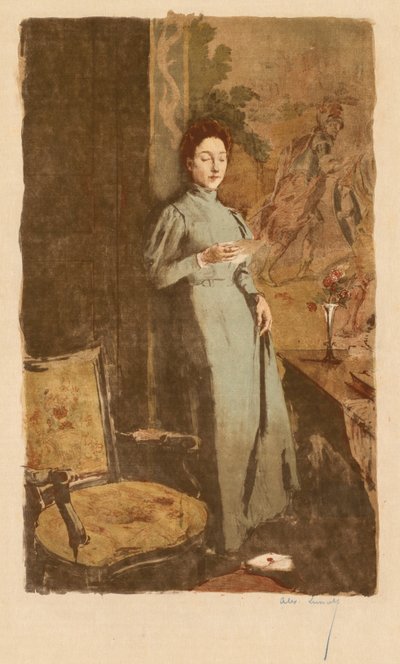 Mektup Mektup, 1894. by Alexandre Lunois