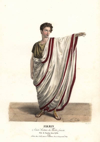 Jean-Baptiste Firmin, Victor Joseph Etienne de Jouy, Theatre Francais