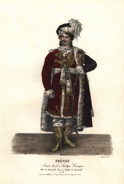 Jean Audeville Fresnoy, J-J-M Duperche, Ambigu Comique tarafından La Famille de Menzicoff
