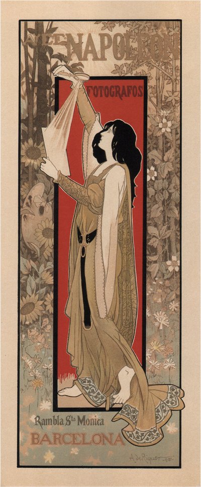Napolyon Fotoğraf Şirketi, 1895 by Alexandre de Riquer