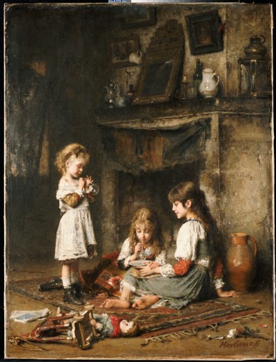 Kabarcıklar Üfleme by Alexei Alexevich Harlamoff