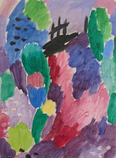 Kızıl Yol, Aziz Prex, 1915. by Alexej von Jawlensky