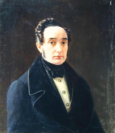 ಲೇಖಕ ಇವಾನ್ ಪನಾಯೆವ್ (1812-62) ಟರ್ಕಿಯ ಭಾವಚಿತ್ರ by Alexei Vasilievich Tyranov