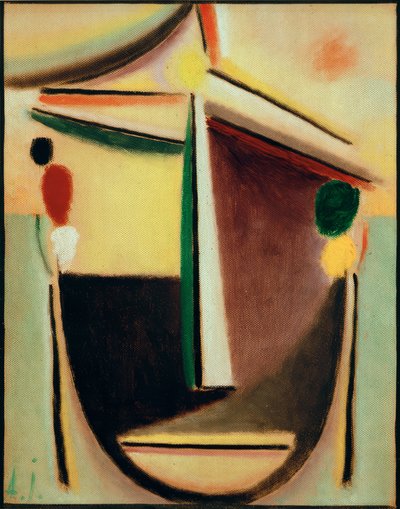 soyut kafa by Alexej von Jawlensky