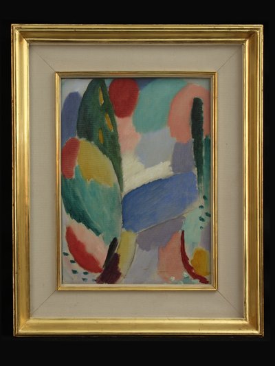 Mavi Sokak, 1916 by Alexej von Jawlensky