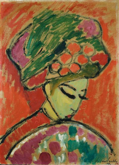 Türbanlı Kız by Alexej von Jawlensky