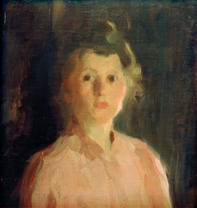 Helene on beş yaşında by Alexej von Jawlensky