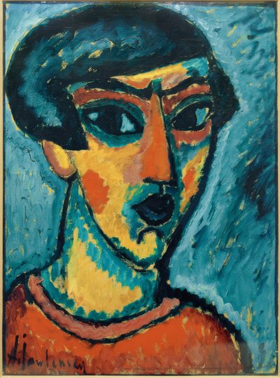 mavi kafa by Alexej von Jawlensky