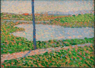 Göl ile manzara by Alexej von Jawlensky