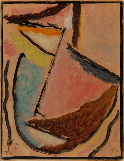 Meditasyon Küçük Soyut Kafa, 1934 by Alexej von Jawlensky