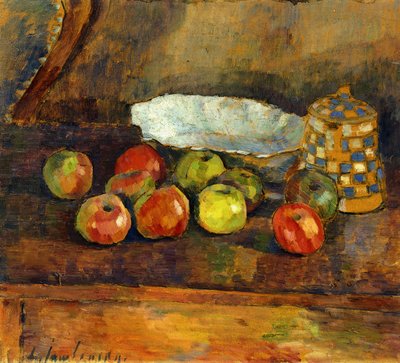 Elma ile Natürmort; Stilleben Mit Apfeln, c.1907 by Alexej von Jawlensky