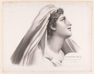 andromak Andromaque (nesne üzerindeki başlık) by Alexis François Girard