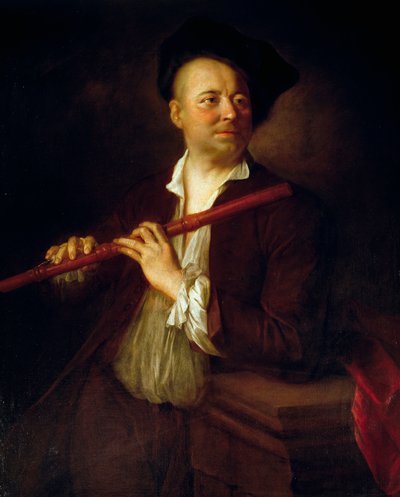 flütçü portresi by Alexis Grimoux