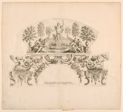Fan yaprakları, Setin sekizinci ve dokuzuncu plakaları, "Divers Desseins de grands Fans, Encrans, et autres Ornamens, icat et oyulmuş par Nicolas Loire" by Alexis Loir