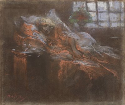 Rüya görmek. by Alfons Marie Mucha