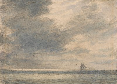 Denizde Akşam by Alfred Abram Constable