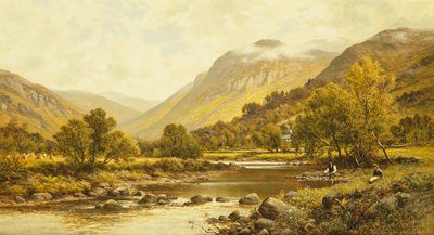 Borrowdale, Cumberland, 1896 by Alfred Augustus Glendening