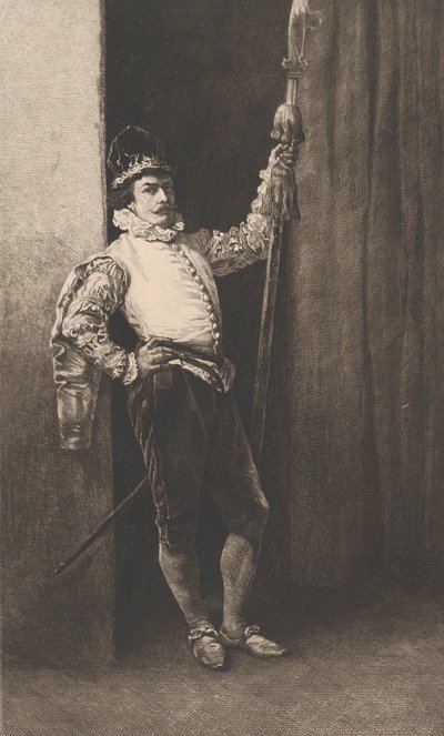 Halbardier, 1895. by Alfred Boilot
