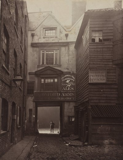 Oxford Arms, Warwick Lane, 1875 by Alfred Bool