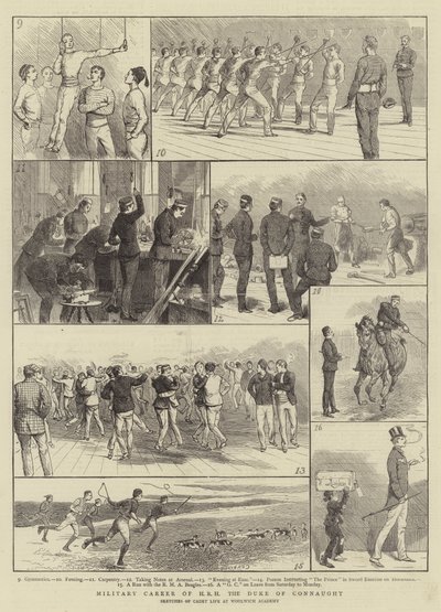 SAİK Connaught Dükü'nün Askeri Kariyeri by Alfred Chantrey Corbould