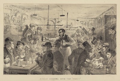 Fancy ile Pazar akşamı by Alfred Concanen