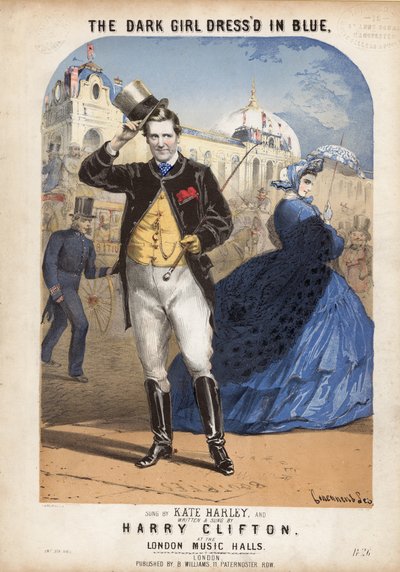 Karanlık Kız Mavi Giydirdi by Alfred Concanen