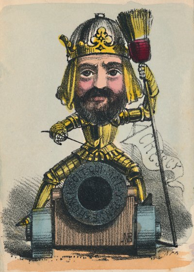 Edward III, 1856 by Alfred Crowquill