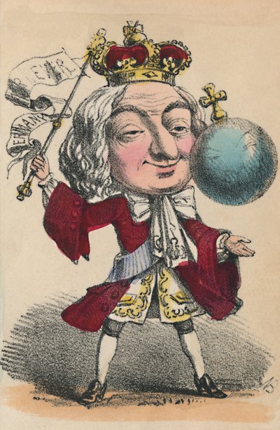 George II, 1856 by Alfred Crowquill