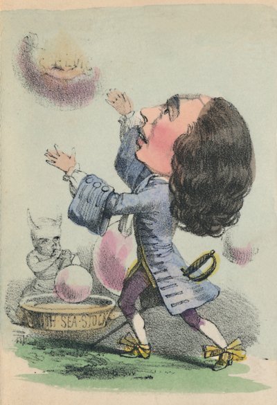 George I, 1856 by Alfred Crowquill